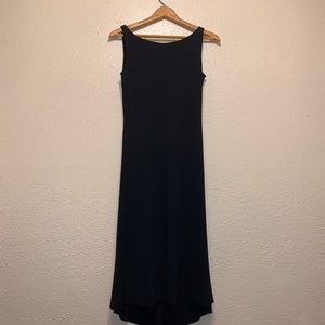 Vintage Ralph Lauren open back square neck dress